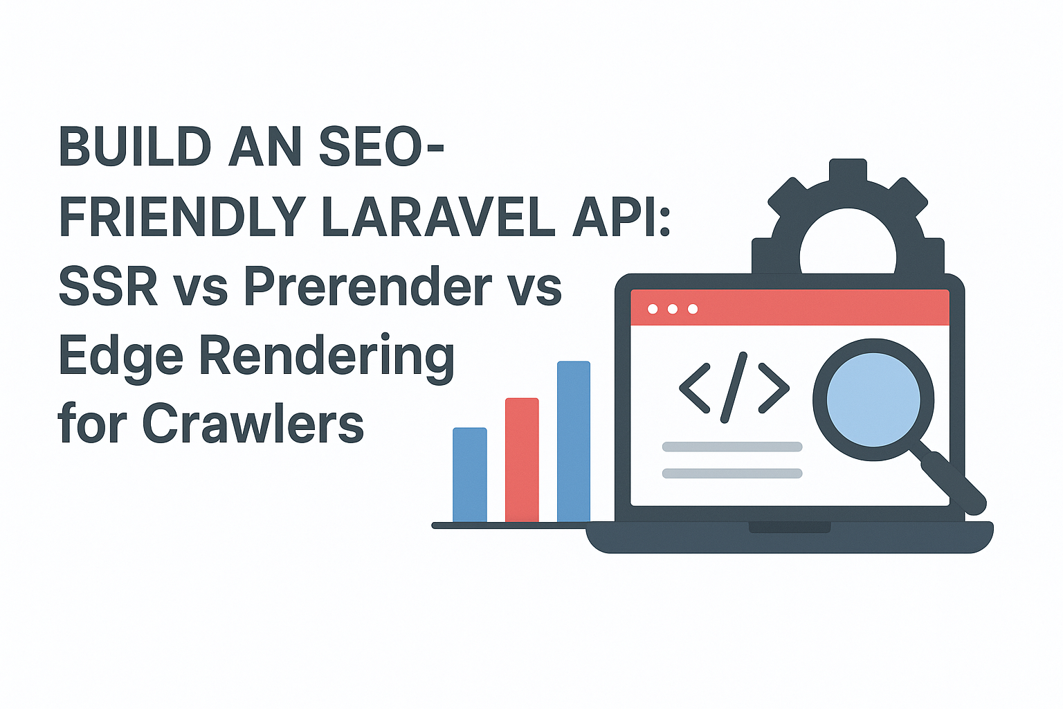 Build an SEO-Friendly Laravel API: SSR vs Prerender vs Edge Rendering for Crawlers - Featured image