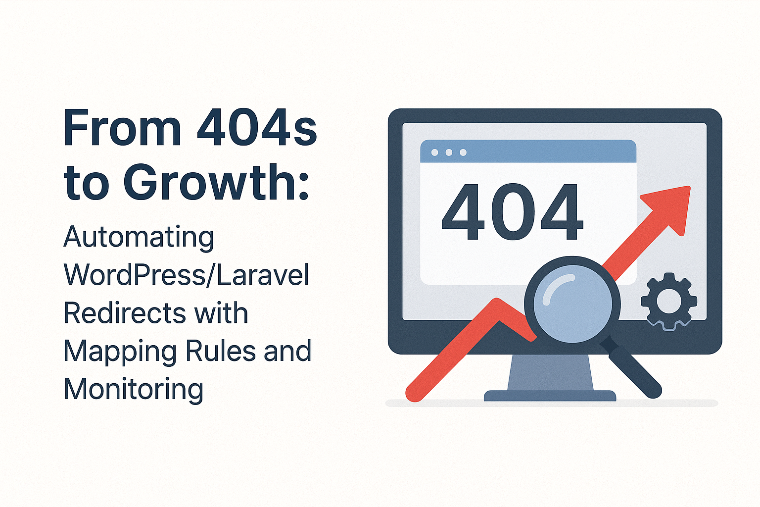 From 404s to Growth: Automating WordPress/Laravel Redirects with Mapping Rules and Monitoring - Featured image