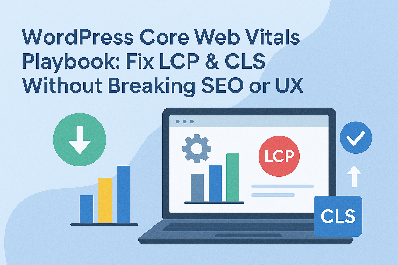 WordPress Core Web Vitals Playbook: Fix LCP & CLS Without Breaking SEO or UX