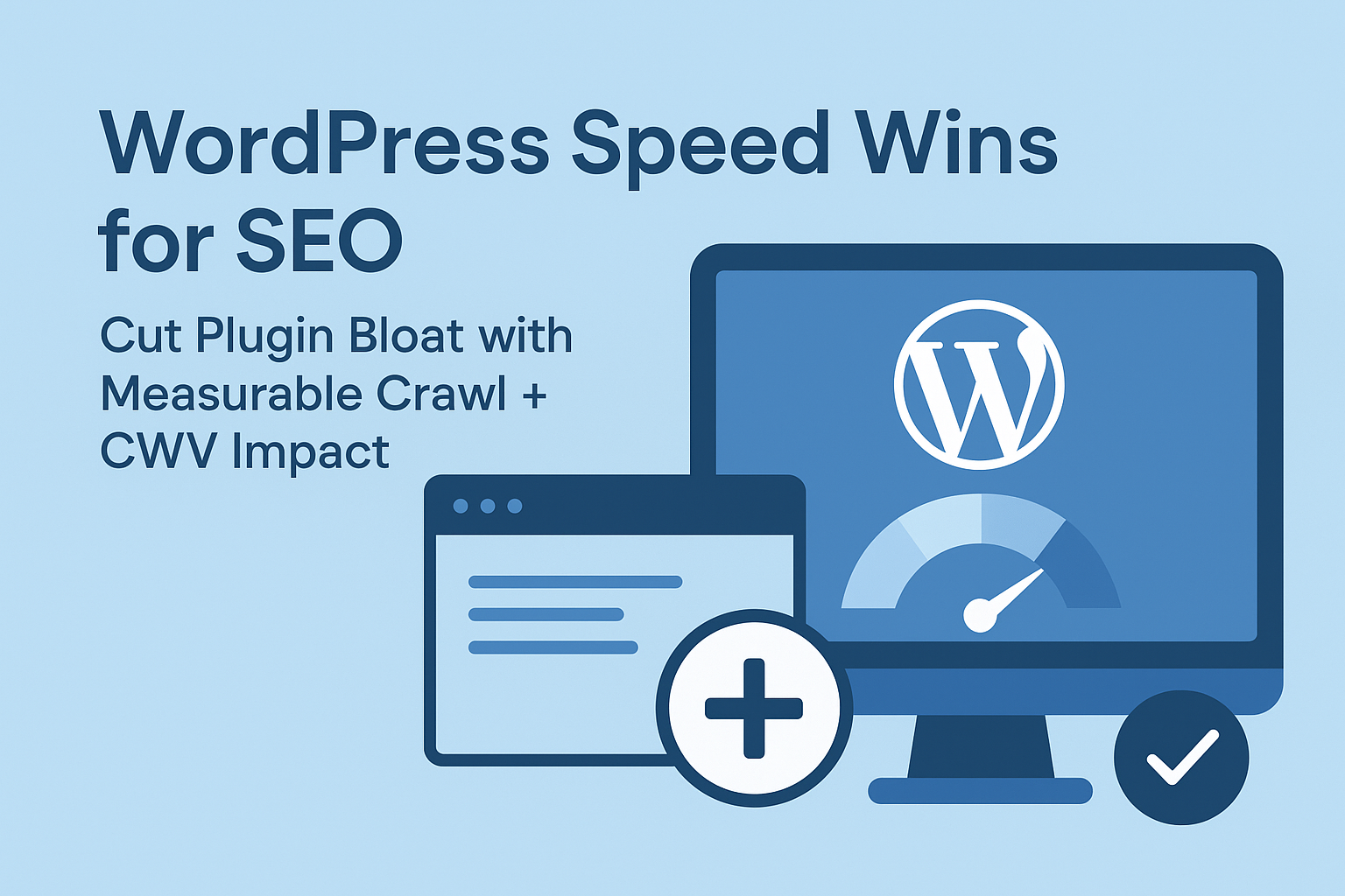 WordPress Speed Wins for SEO: Cut Plugin Bloat with Measurable Crawl + CWV Impact